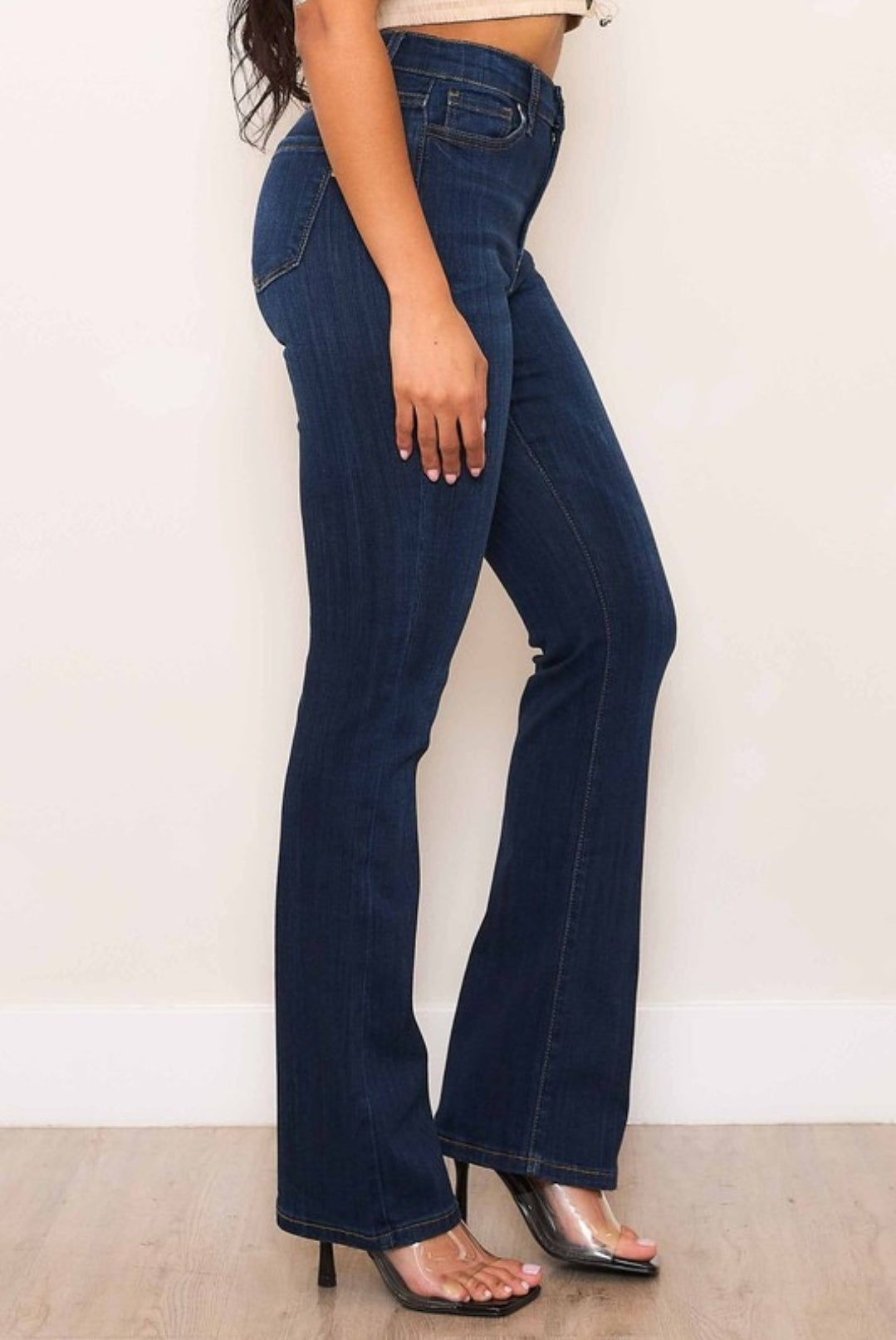 Glorious High Waist Boot Cut Jeans