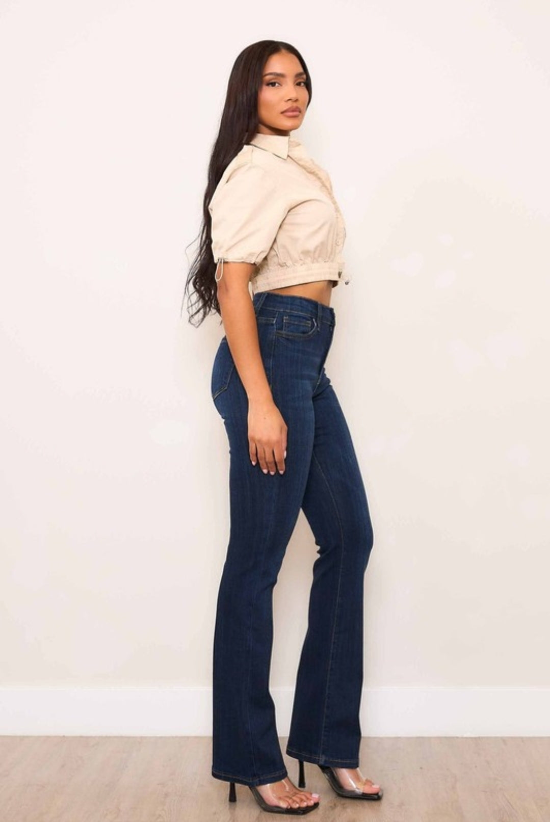 Glorious High Waist Boot Cut Jeans