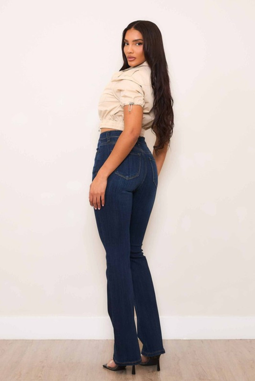 Glorious High Waist Boot Cut Jeans