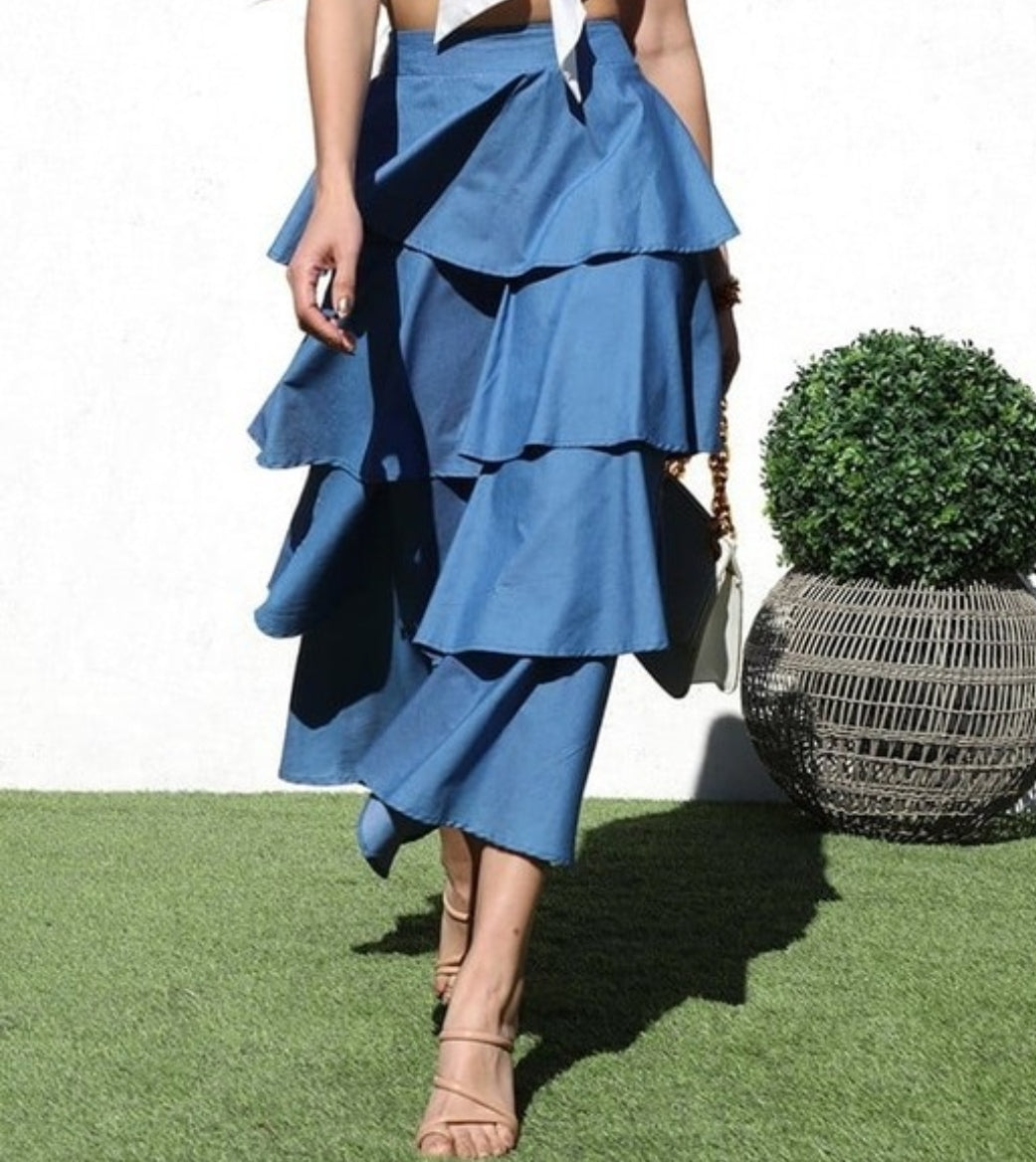 Eden Tiered Skirt