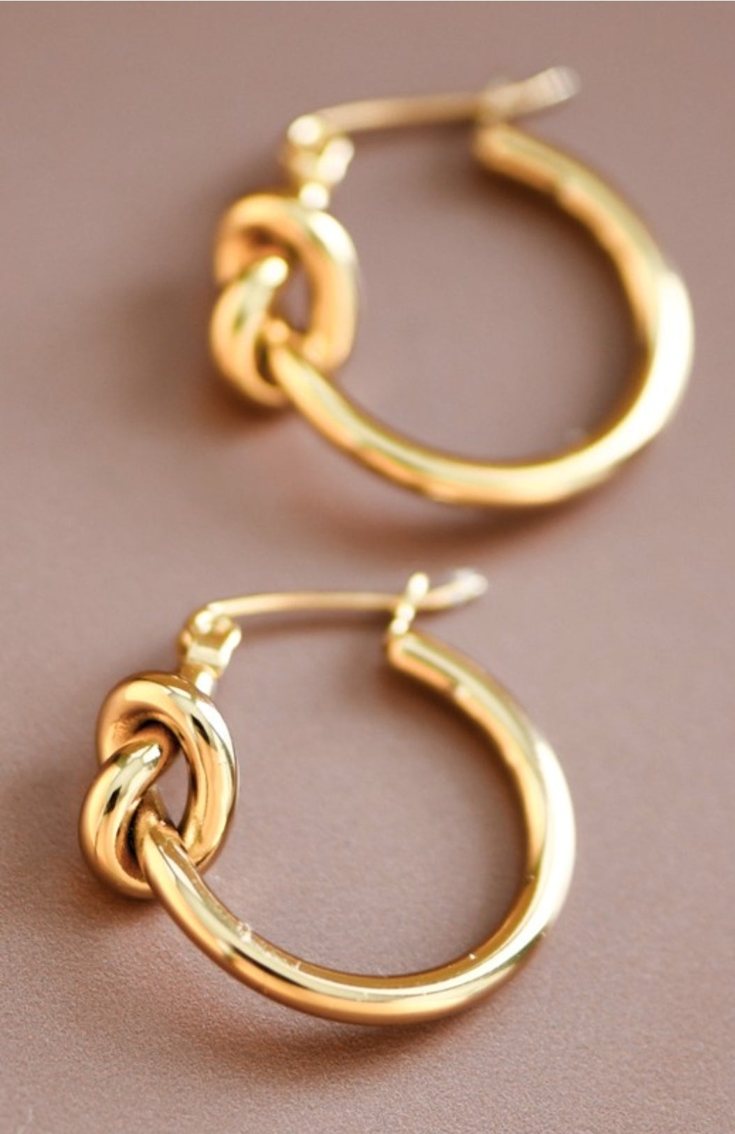 18k Waterproof Non-tarnish Stainless Steel Hoops