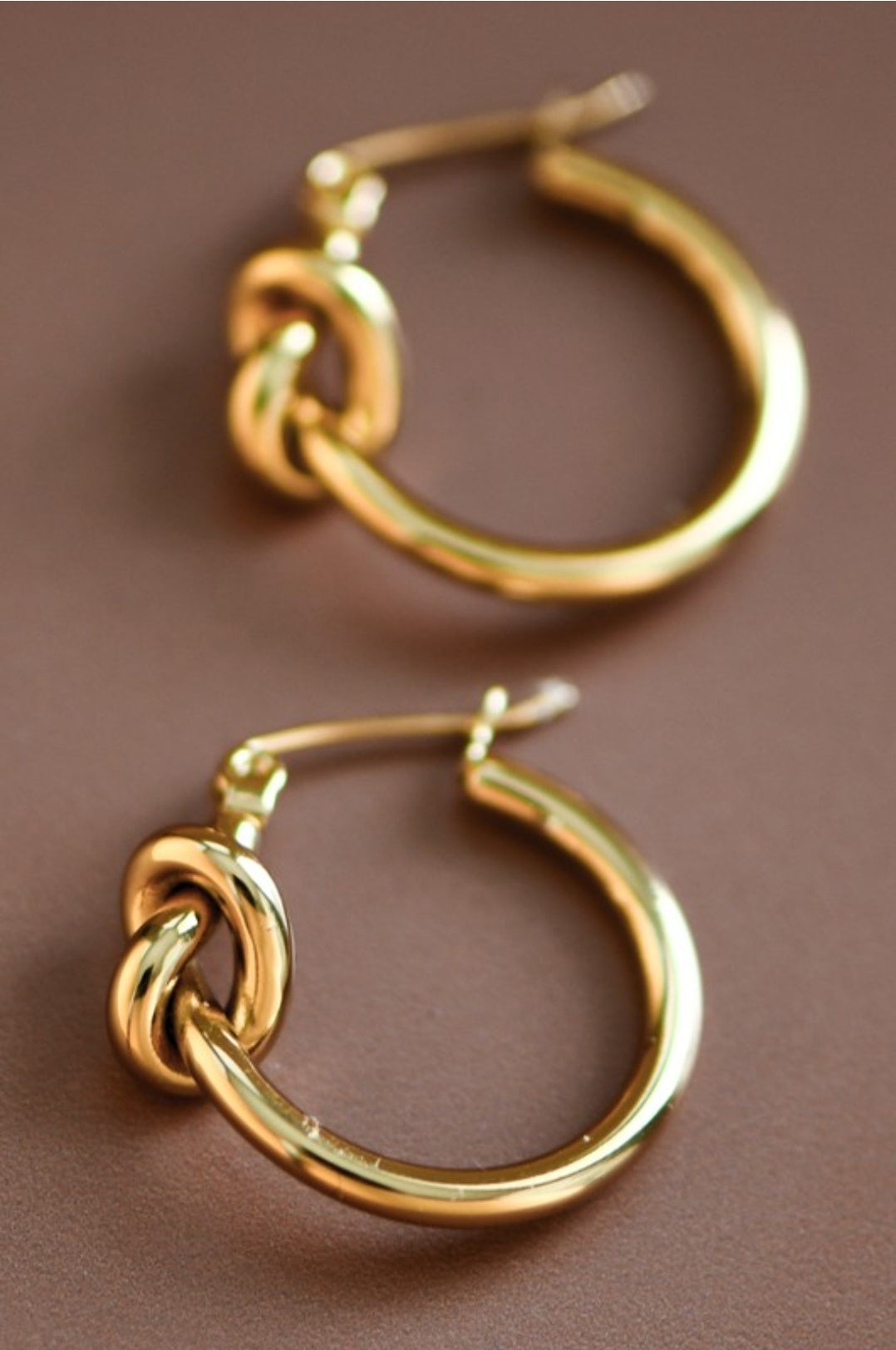 18k Waterproof Non-tarnish Stainless Steel Hoops