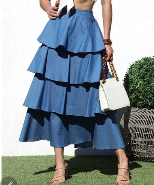 Eden Tiered Skirt